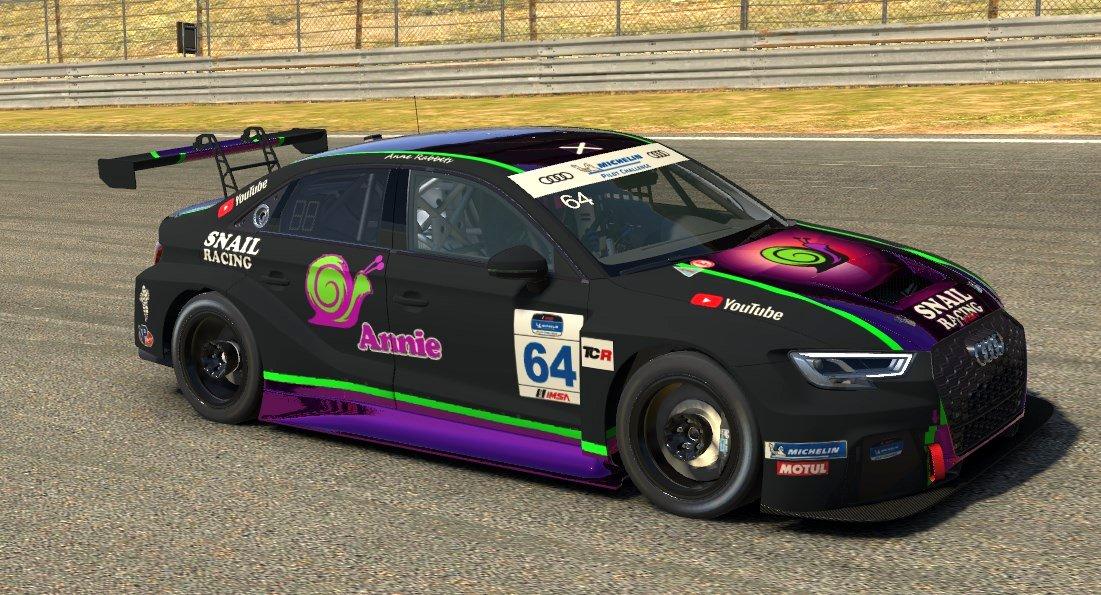 Snail Racing Audi RS3 by Mark B. Trading Paints