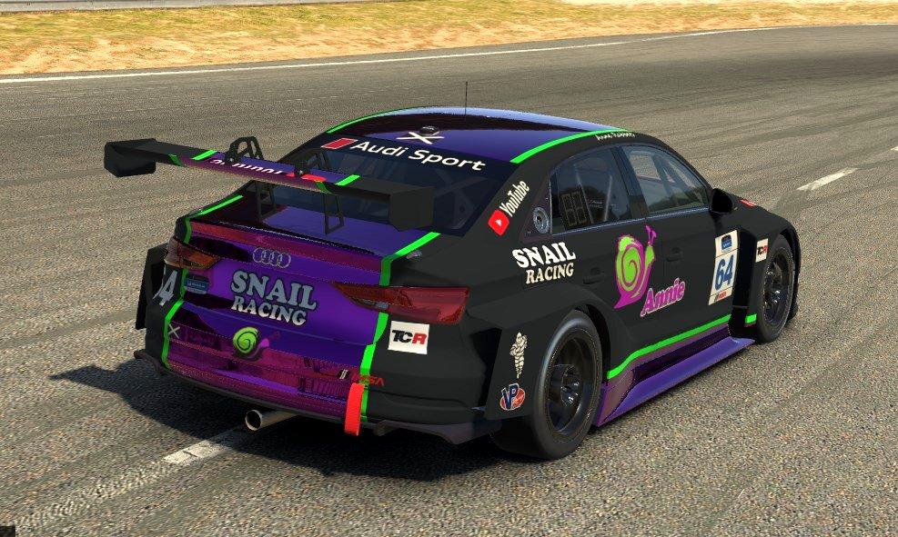 Snail Racing Audi RS3 by Mark B. Trading Paints