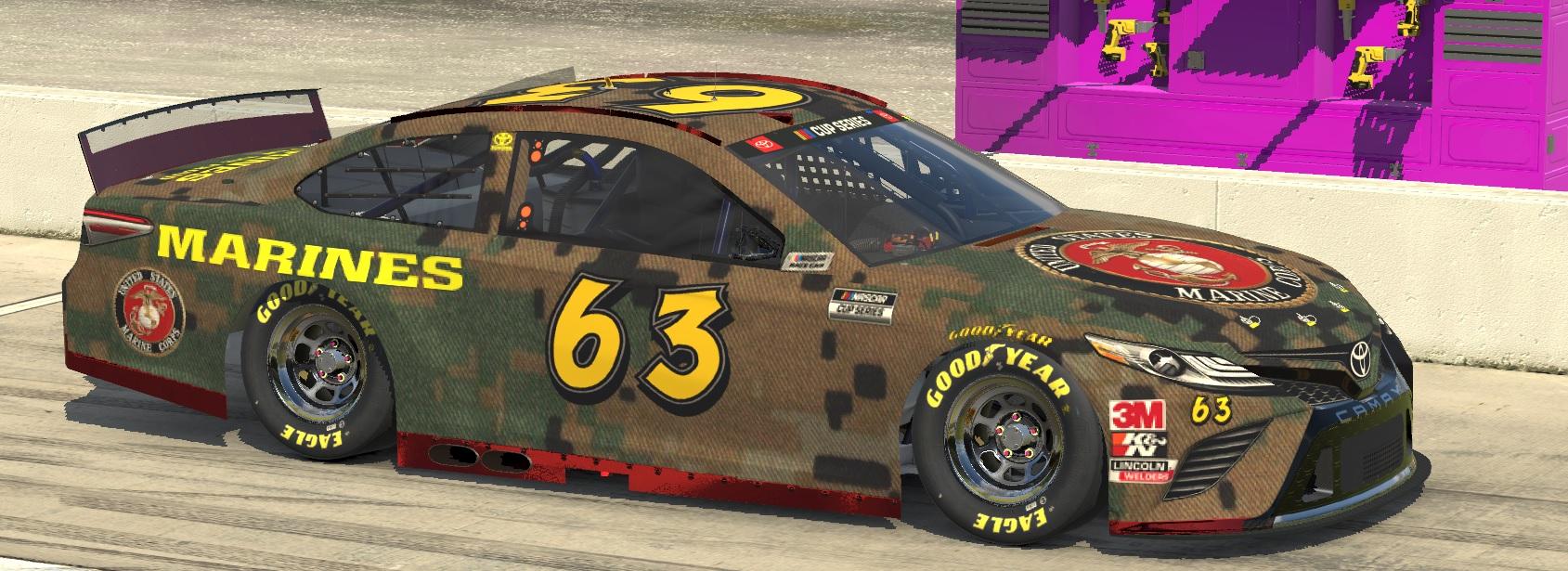 USMC Camry Woodlands Camo by John Rubino Trading Paints