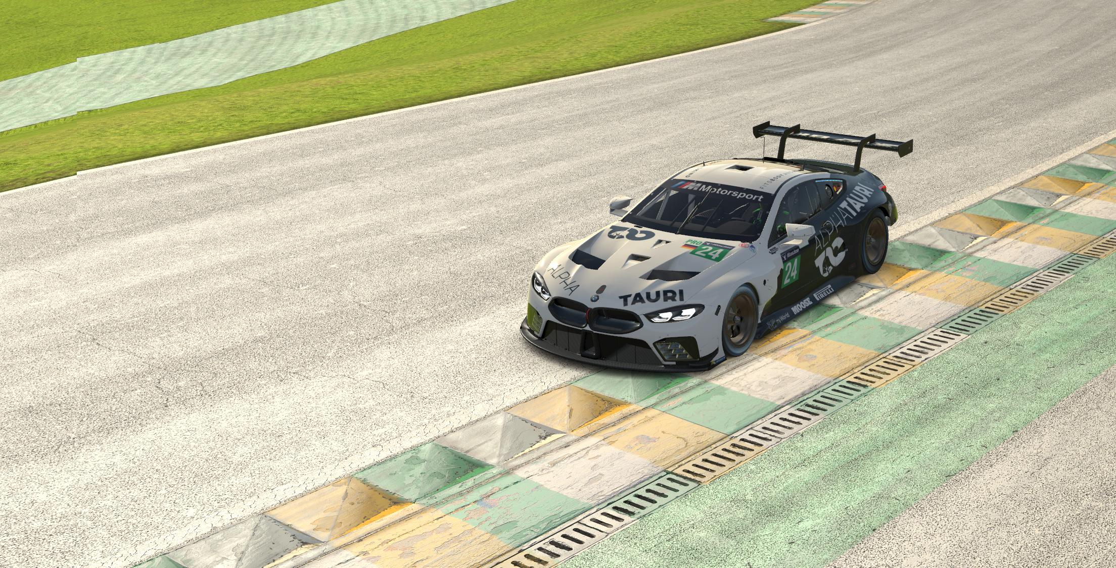 Preview of Alpha Tauri Livery - BMW M8 GTE  by Gino Kelleners