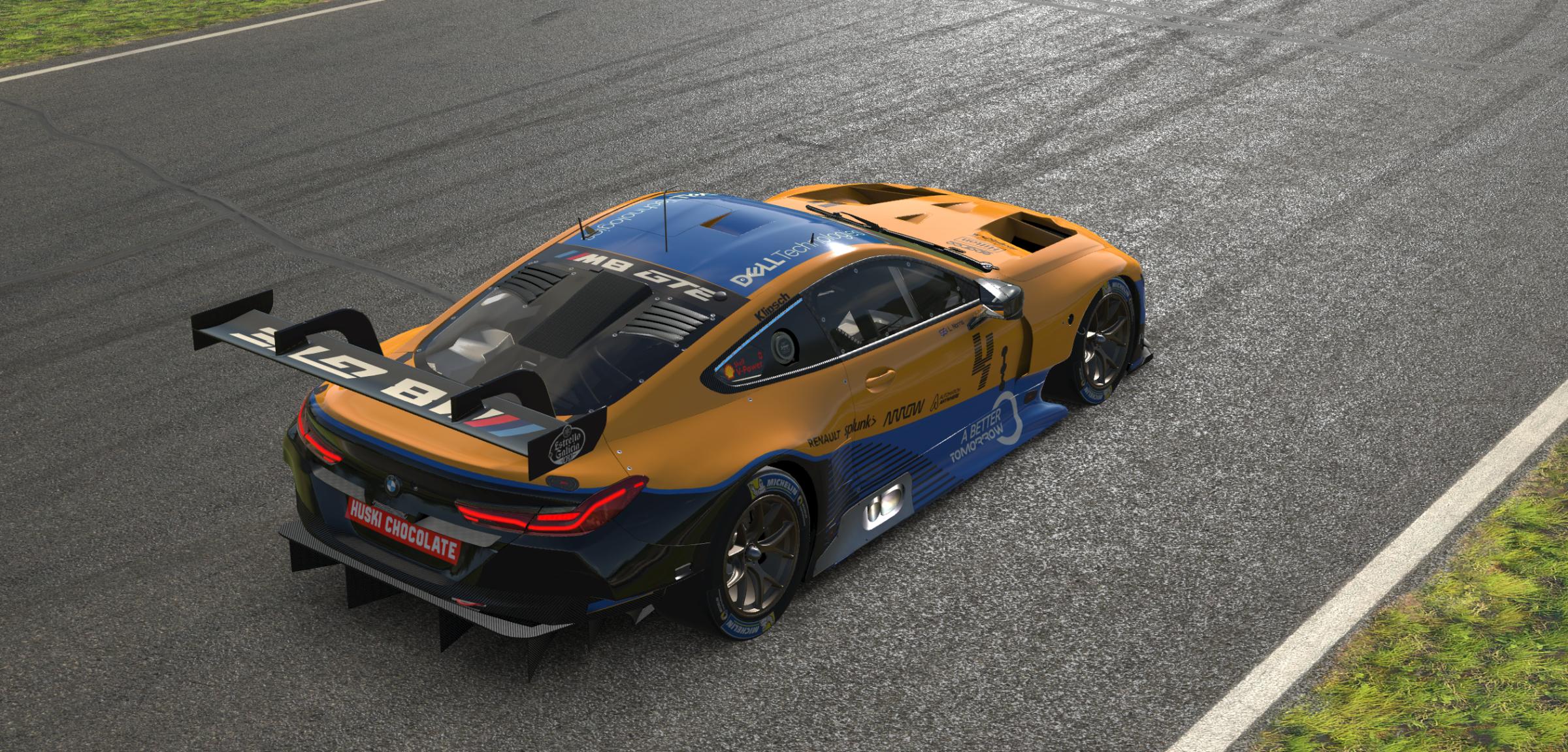 Preview of McLaren F1 Lando Norris Livery - BMW M8 GTE by Gino Kelleners