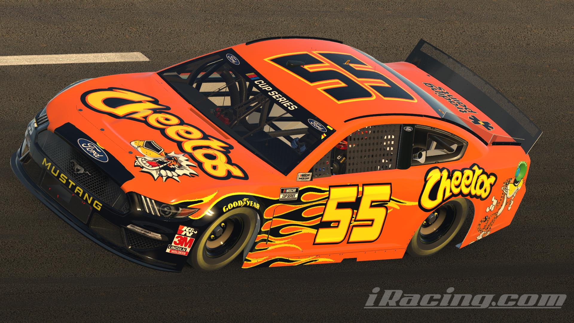 NASCAR Cheetos Concept Scheme (No ) by Chris T J. Trading Paints