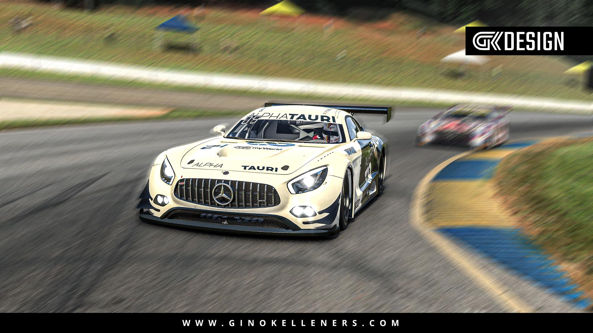Preview of Alpha Tauri Concept Livery - Mercedes AMG GT3 by Gino Kelleners