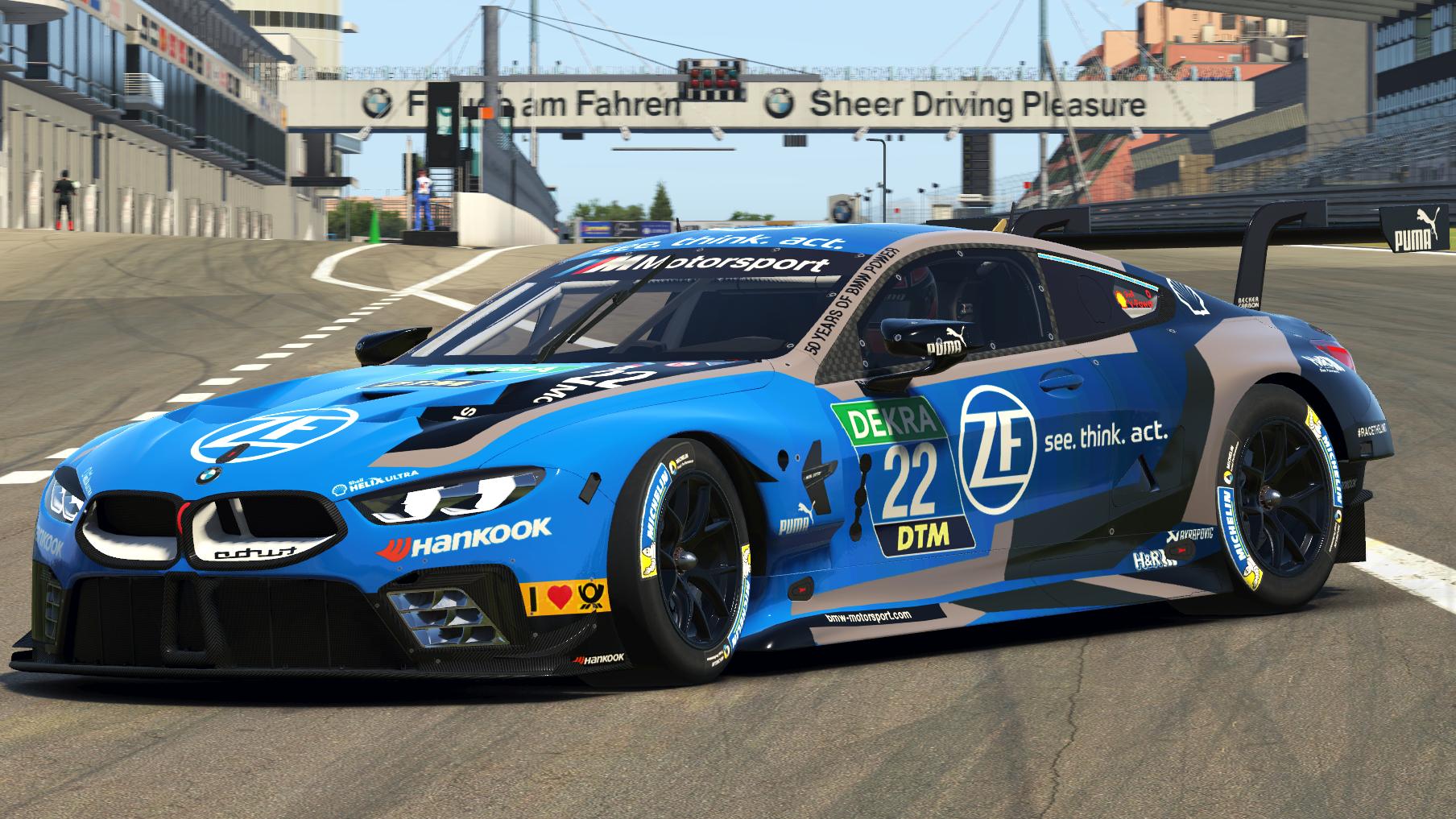 BMW DTM Team RBM 25 // Philipp Eng 2019 by Emil Kofod Trading Paints
