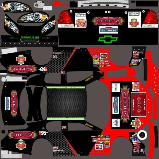 SHEETZ RACING TEAM by DeShawn Gorham Trading Paints