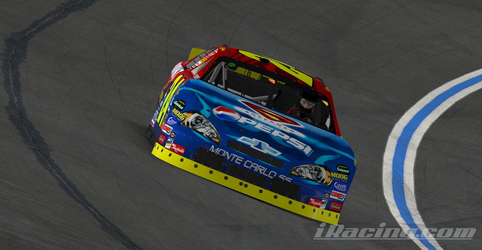 jeff gordon superman car