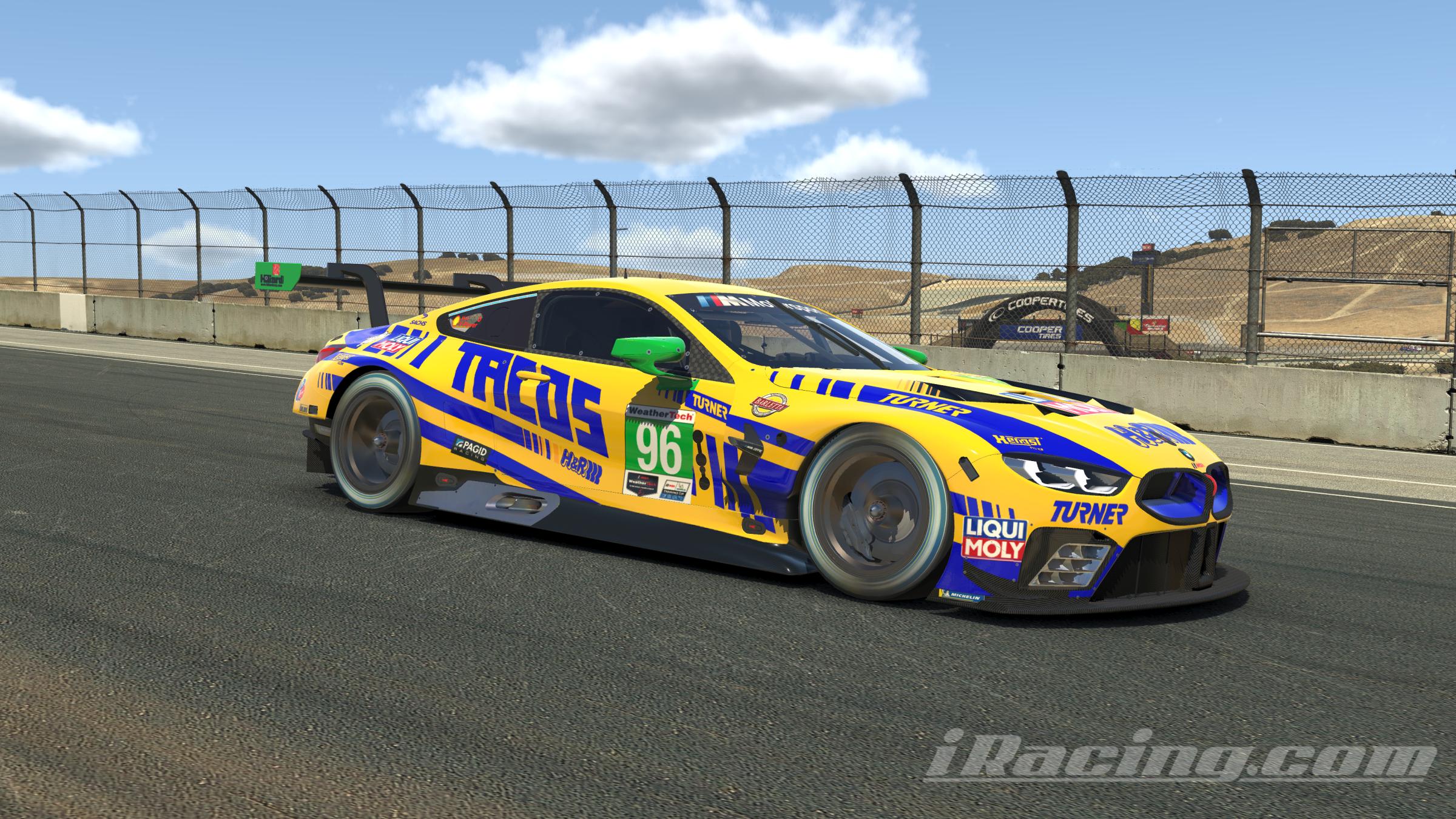 Preview of BMW M8 GTE - 2020 TURNER TACOS LIVERY by Andy Blackmore