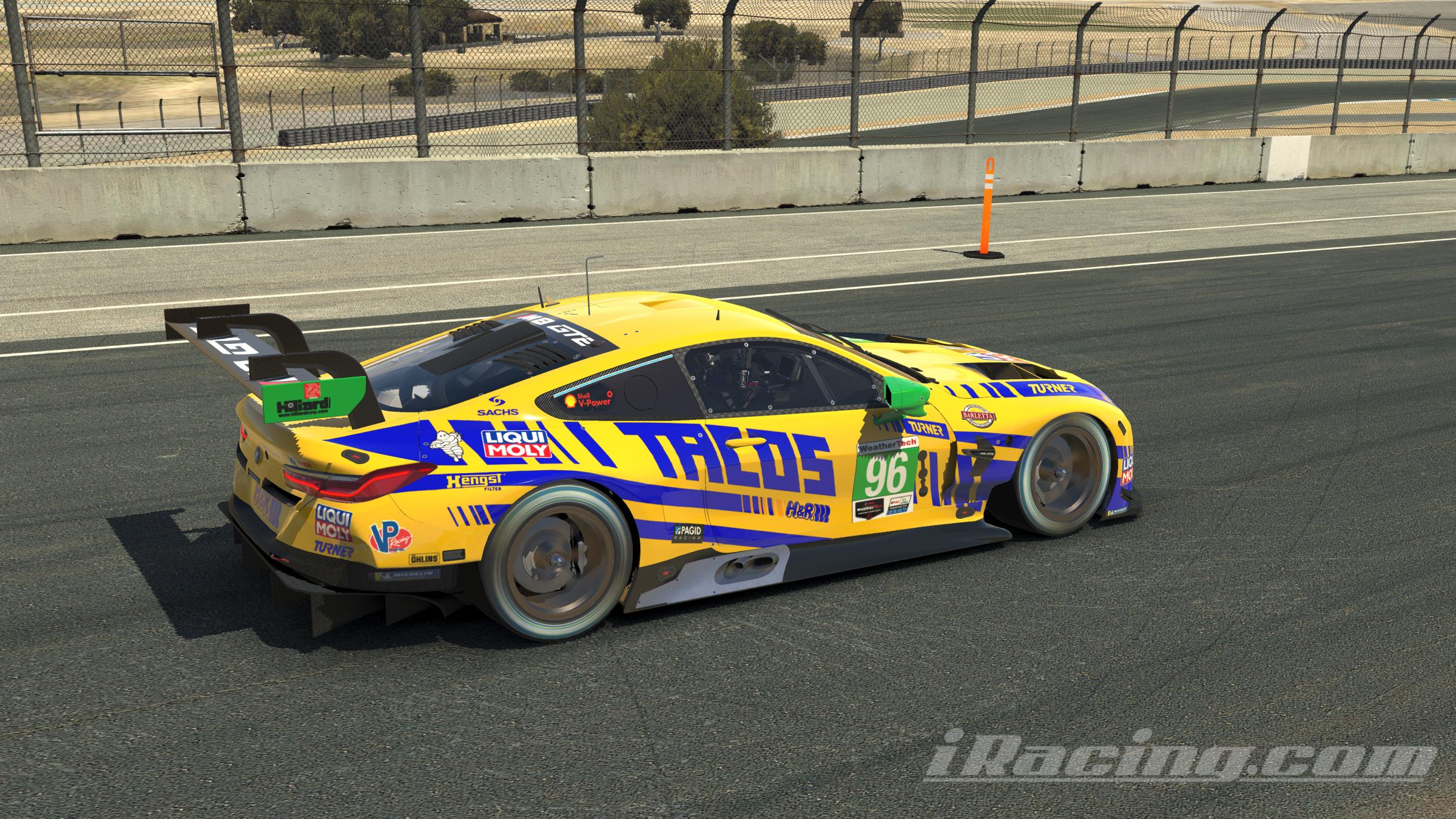Preview of BMW M8 GTE - 2020 TURNER TACOS LIVERY by Andy Blackmore