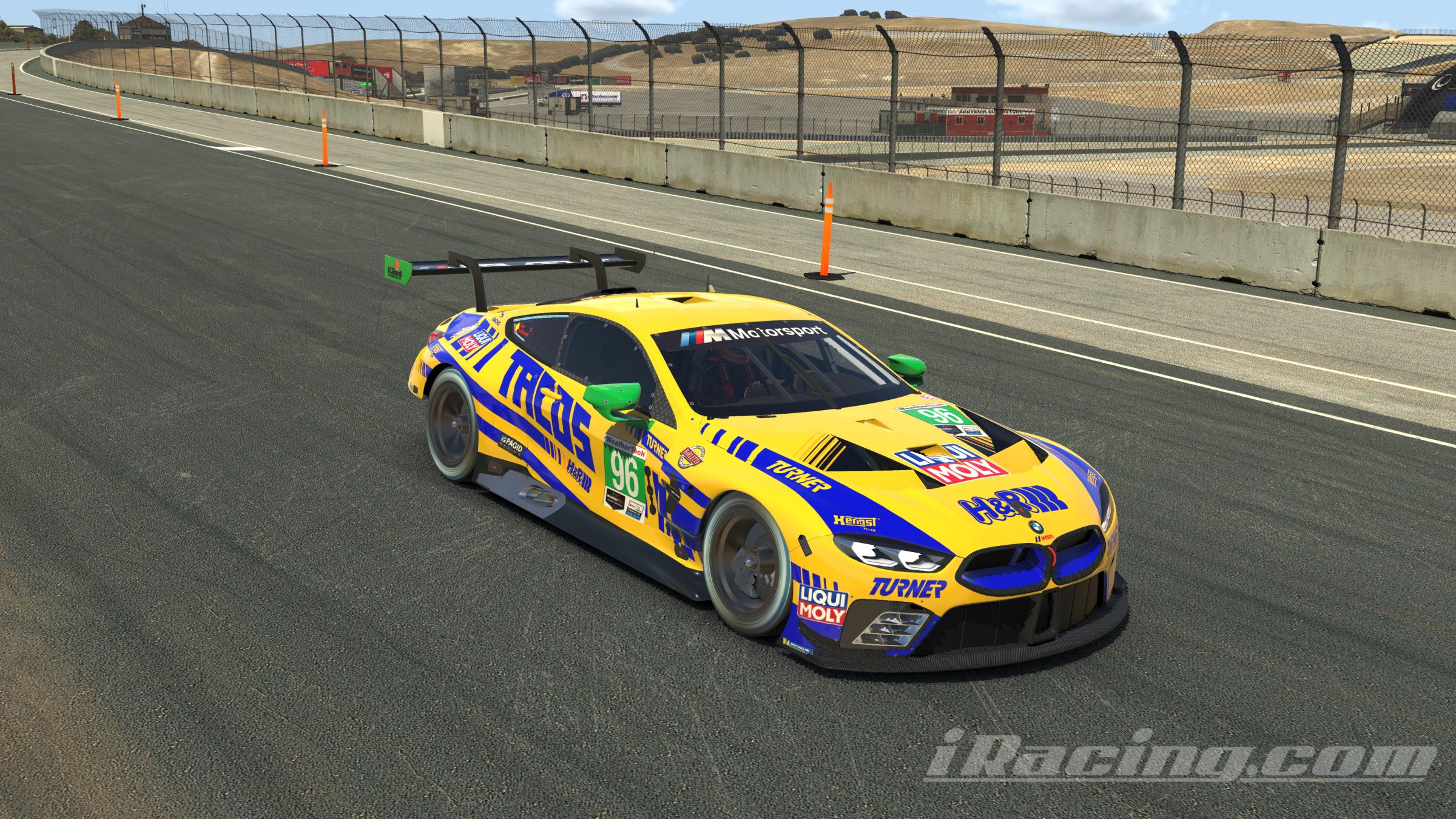 Preview of BMW M8 GTE - 2020 TURNER TACOS LIVERY by Andy Blackmore