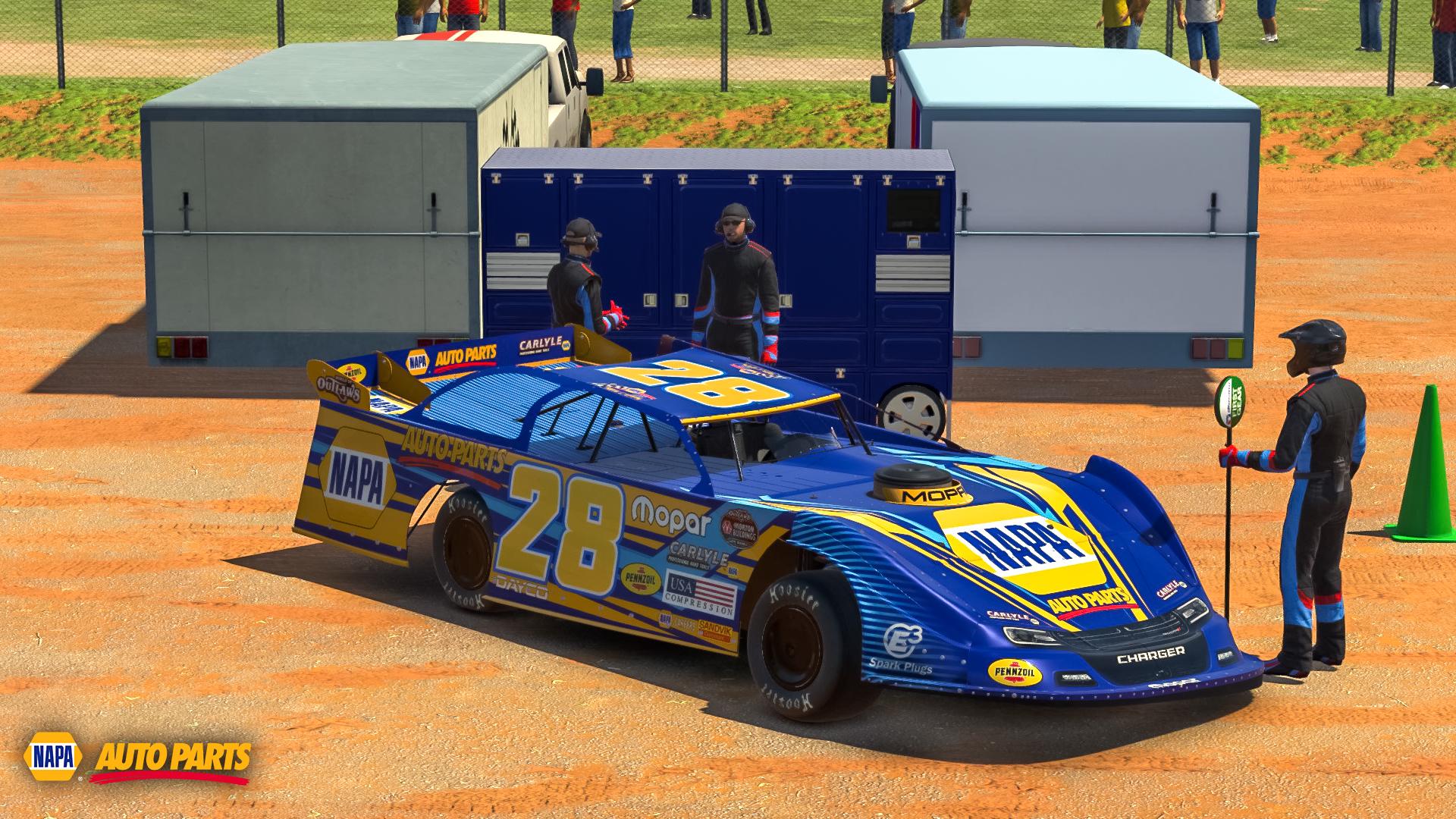 NAPA Racing Ron Capps by Paul Mansell Trading Paints