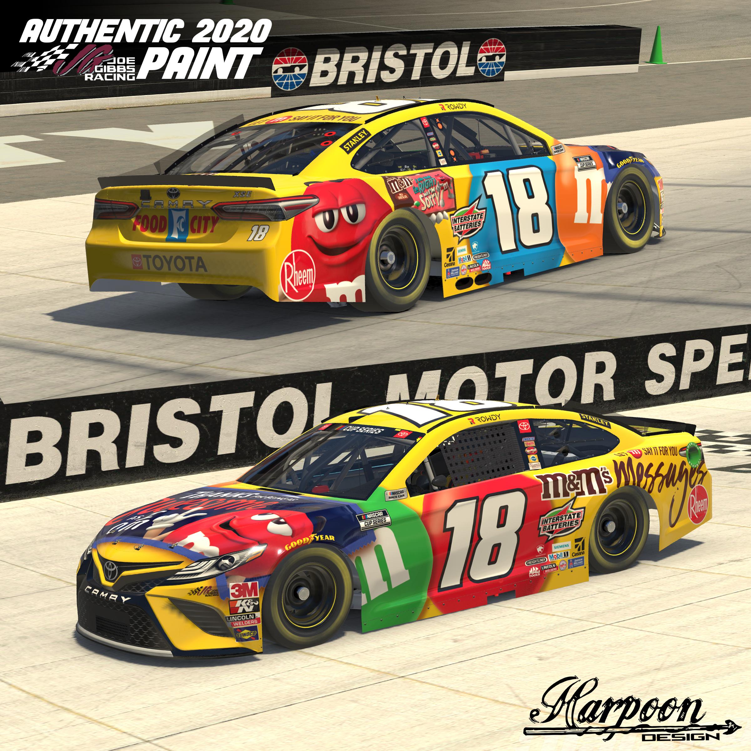 [Joe Gibbs Racing] Kyle Busch’s paint scheme for Atlanta r/NASCAR