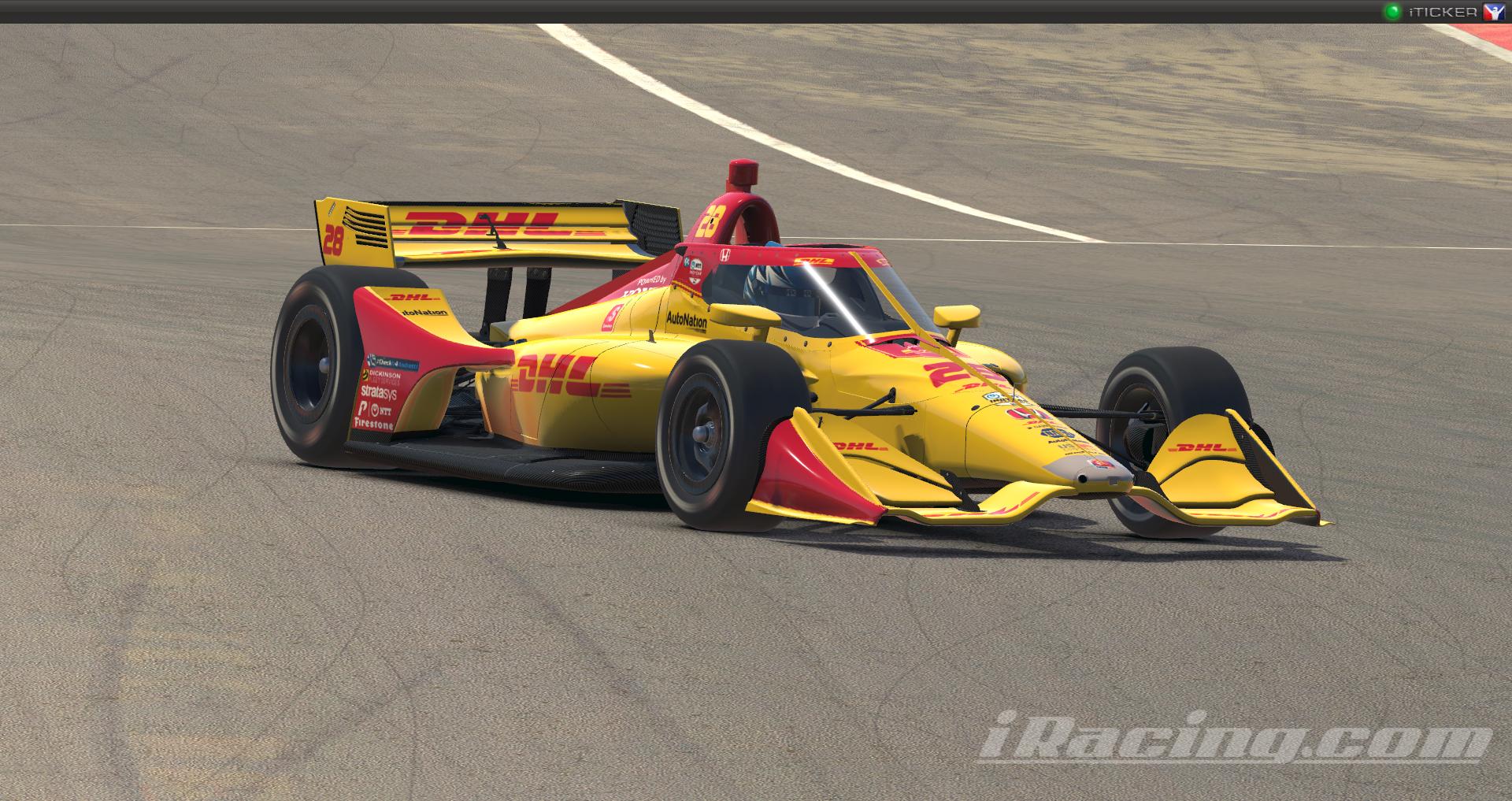 Ryan Hunter-Reay #28 DHL 2020 NTT Data Indycar Series by ...