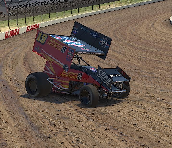 Preview of Donny Schatz Advance Auto Parts iracing copy by Drew Neel
