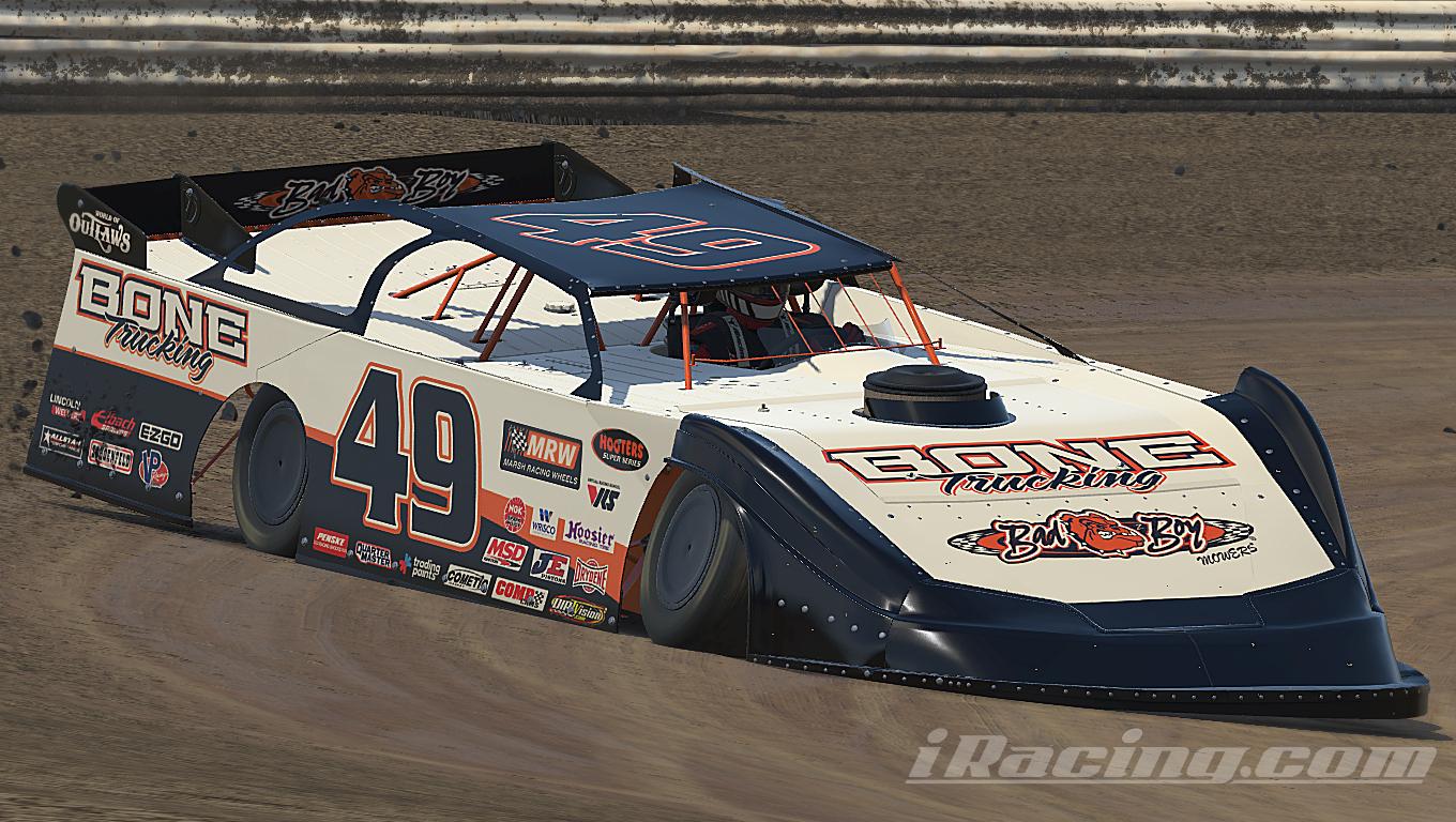 BONE TRUCKING by David Scruggs Trading Paints