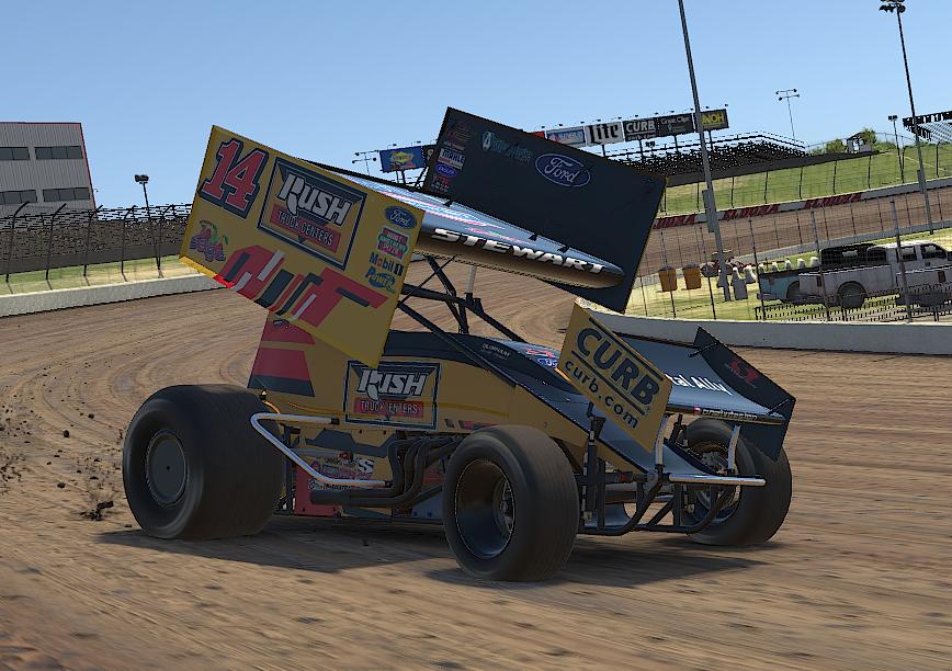 Preview of Tony Stewart Rush Car iracing by Drew Neel