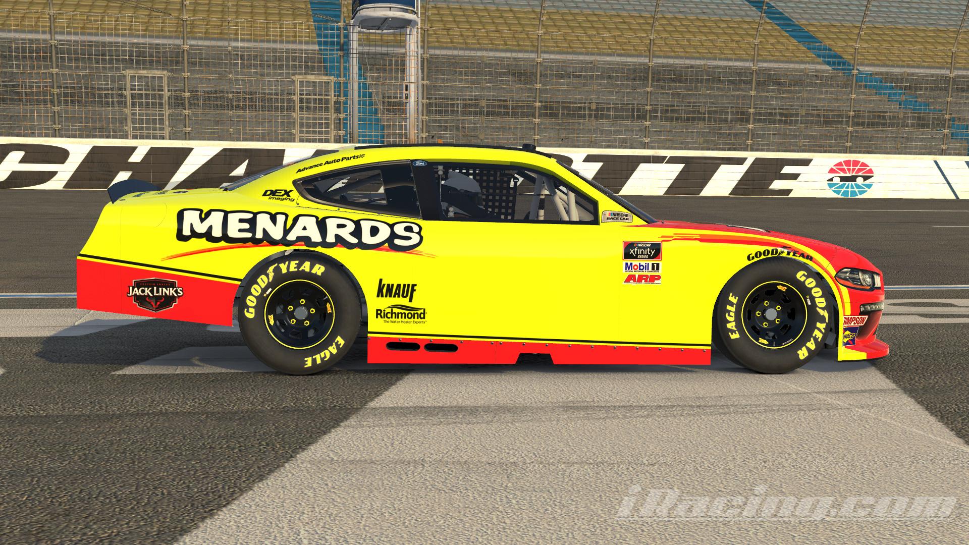 Preview of Ryan Blaney - Jack Links Ford Mustang by Mike E Holloway