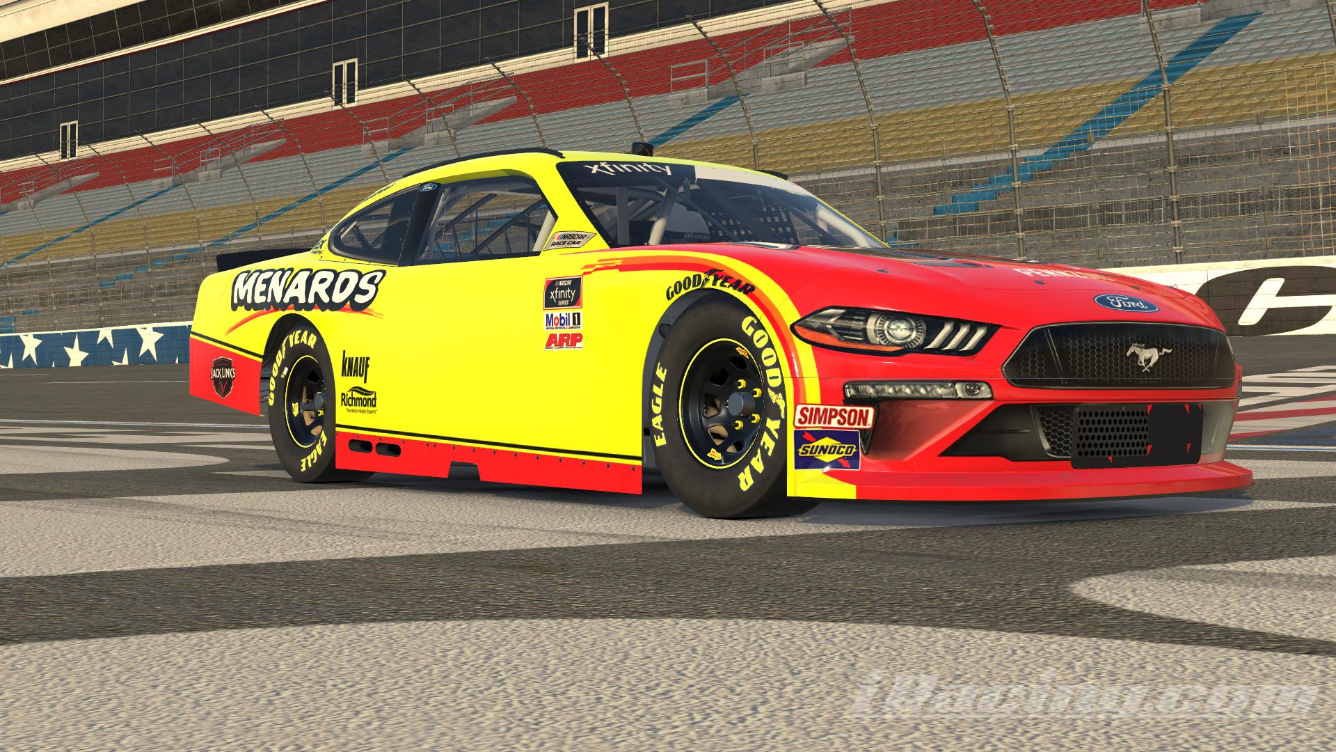 Preview of Ryan Blaney - Jack Links Ford Mustang by Mike E Holloway