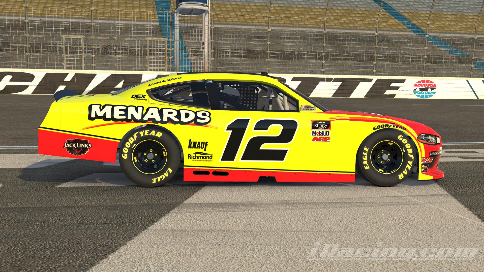 Preview of Ryan Blaney - Jack Links Ford Mustang by Mike E Holloway
