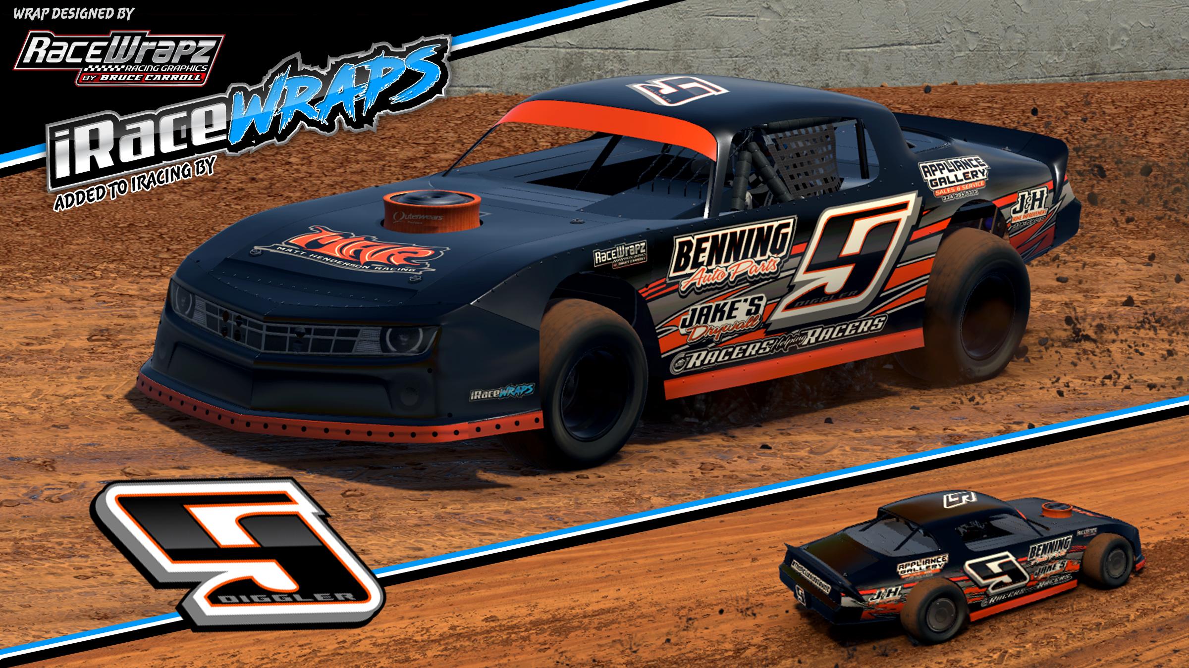 Chris Storey Dirt Street Stock from iRaceWraps by Michael E