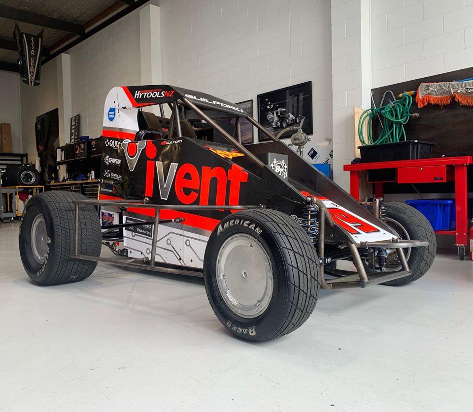 Max Guilford Midget car replica by Troy Pennington Trading Paints