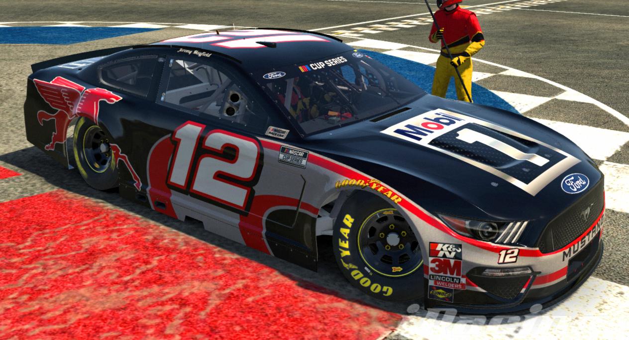 NASCAR livery развертка