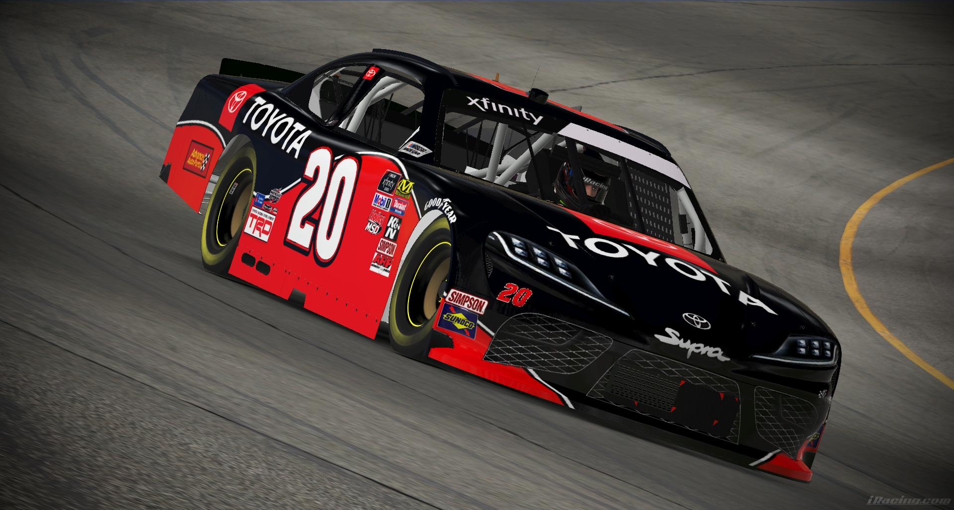 Toyota Joe Gibbs Racing Fictional ( w/ numbers ) by Dane Kruse