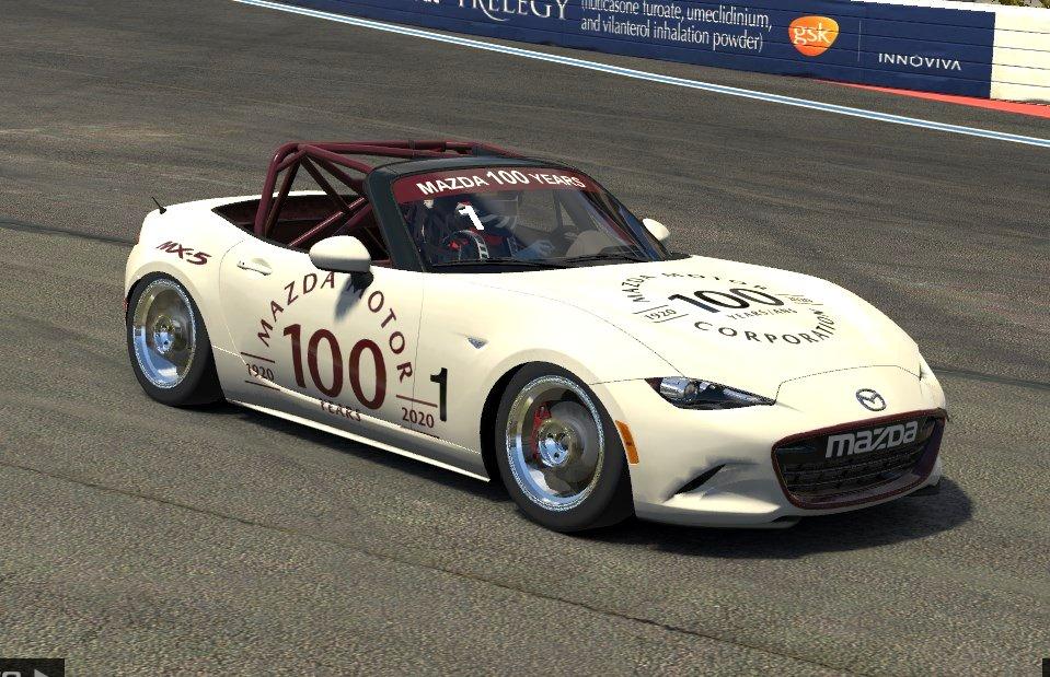 100 years Mazda MX5 2016 by Mark B. Trading Paints