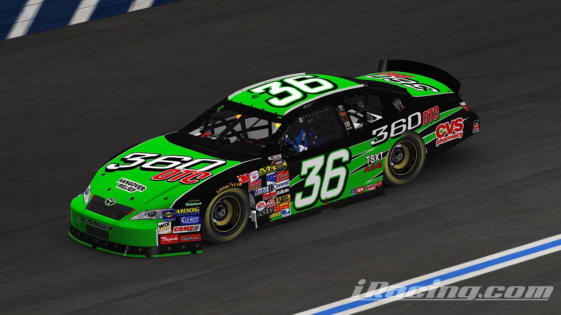 2007 Jeremy Mayfield by Jeff Gross Trading Paints