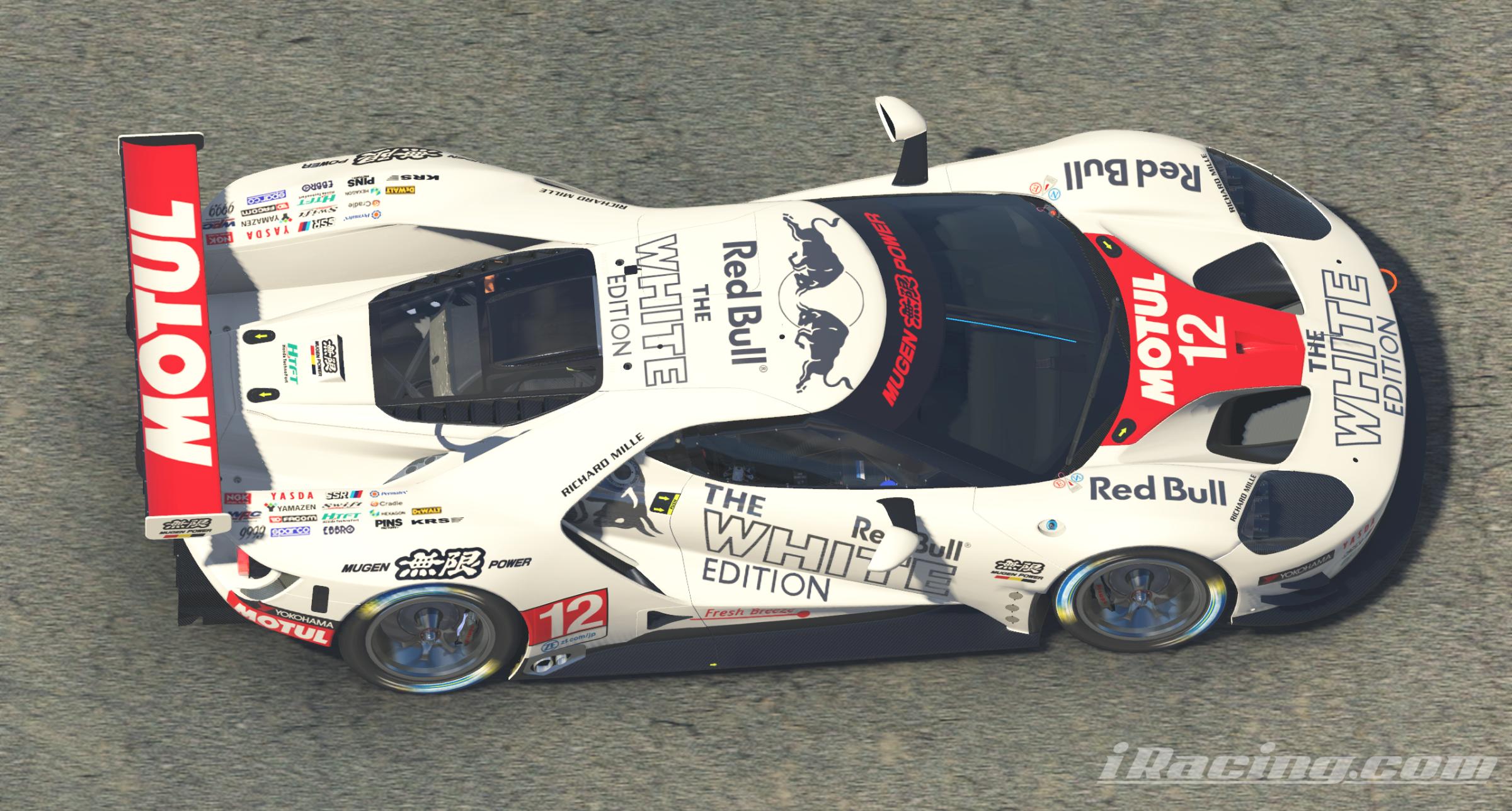 Mugen Motul Redbull White Edition. Ford GT 2017 by Neil H ...