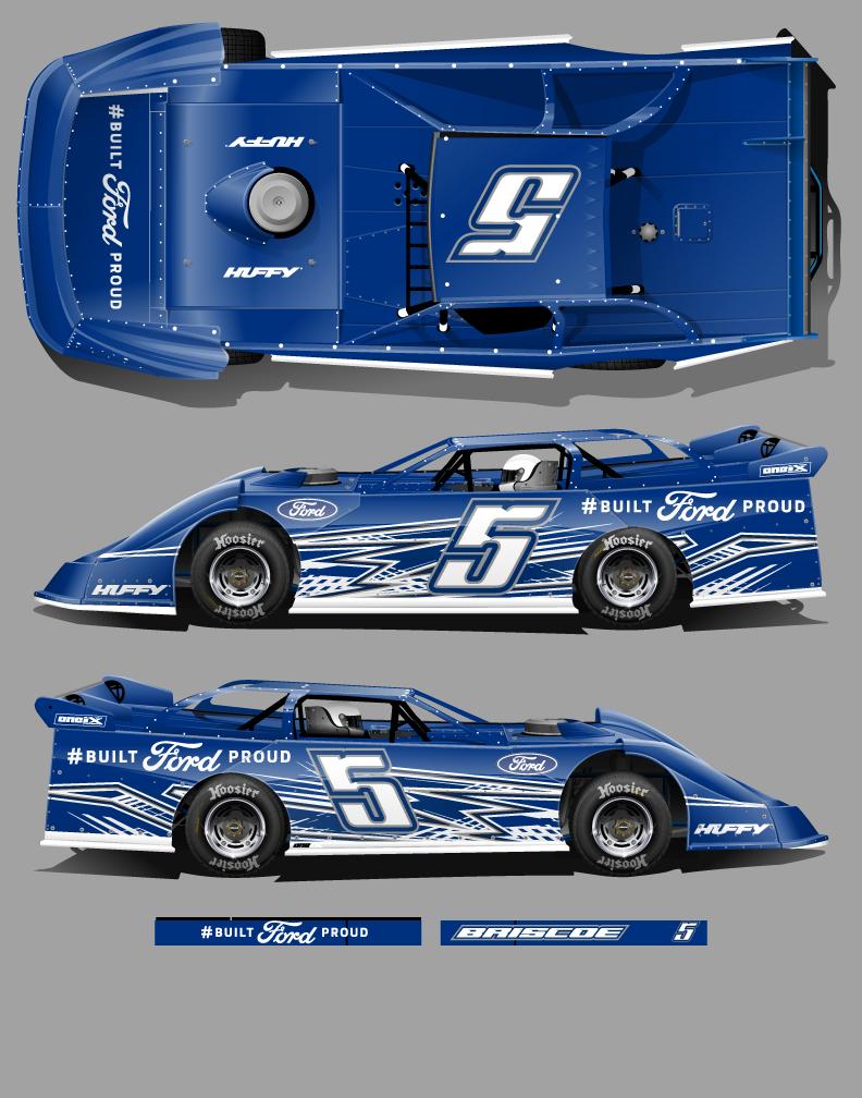 Preview of Chase Briscoe #BUILTFORDPROUD by Drew Neel