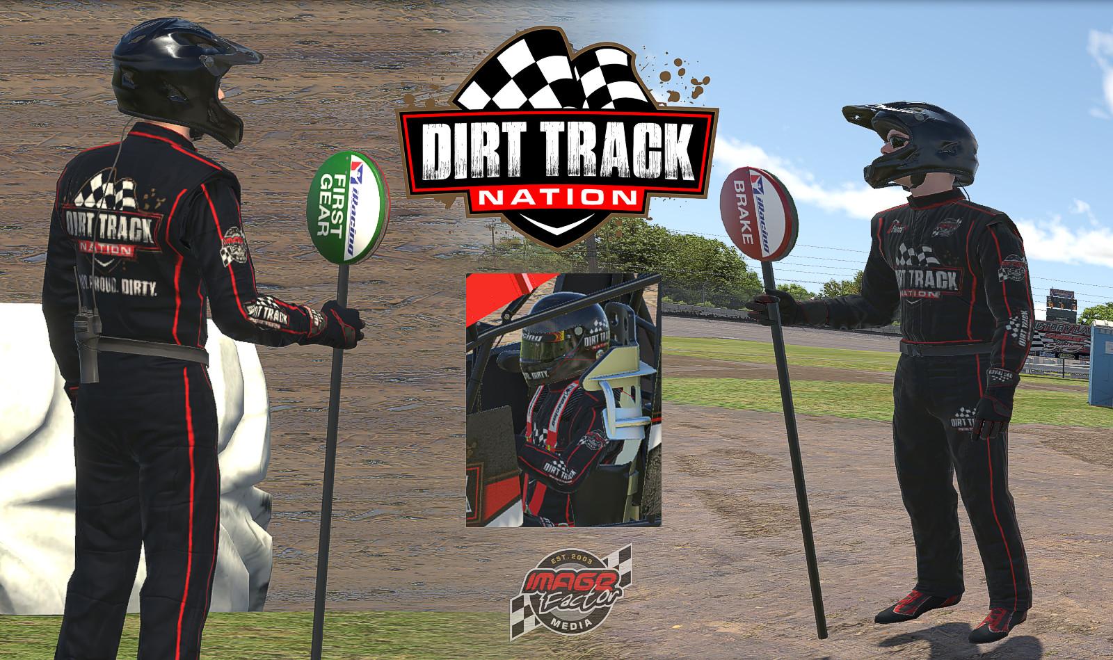 Dirt Track Nation Drivers Suit by Greg Calnan Trading Paints