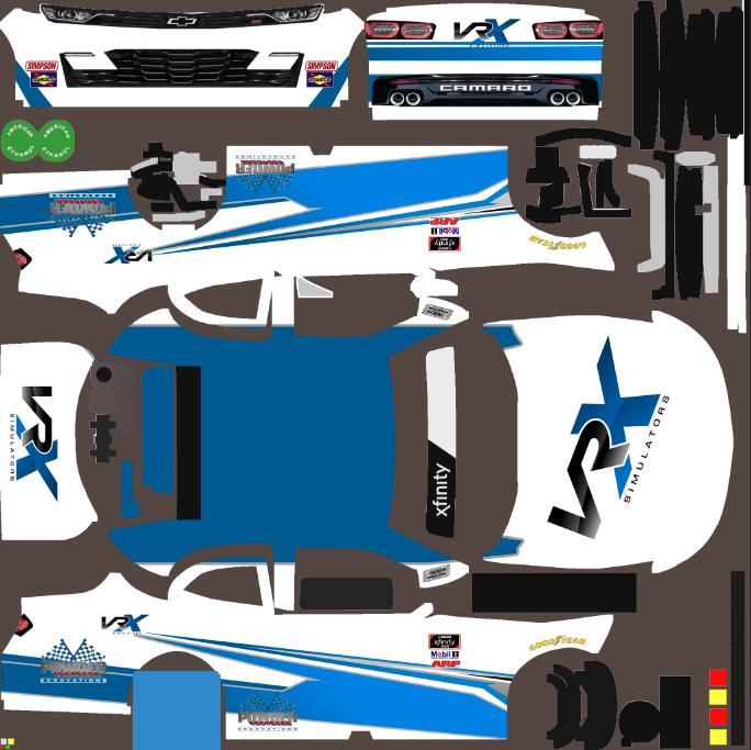 Preview of VRX Xfinity Camaro by Robert Stanners