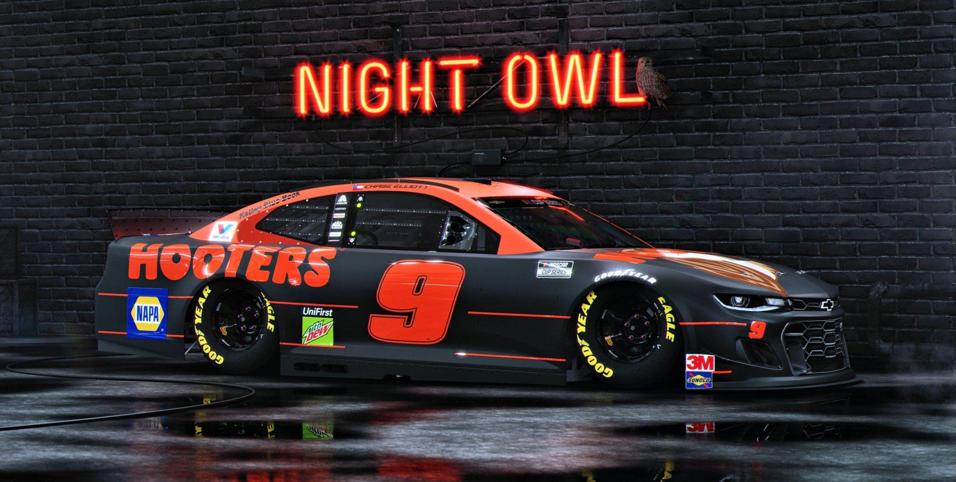 Chase Elliott 2020 Hooters by Jerrid C. Trading Paints
