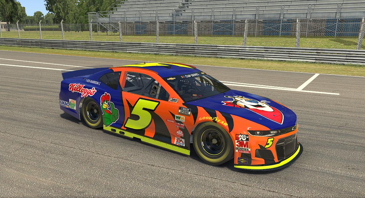 2001 Hendrick Motorsports 5 Kelloggs NASCAR Terry Labonte throwback