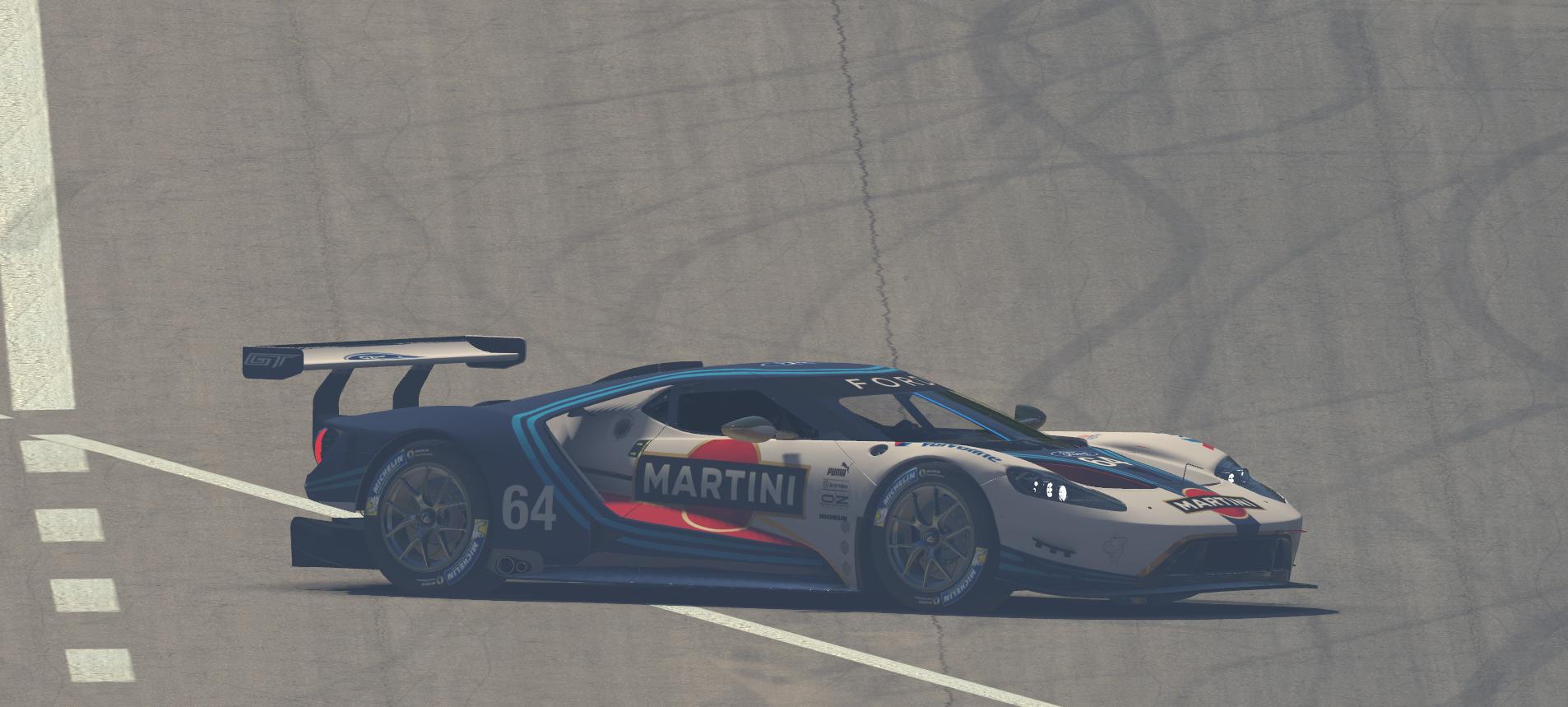 ford gt martini racing blue by Marra Pietro Trading Paints