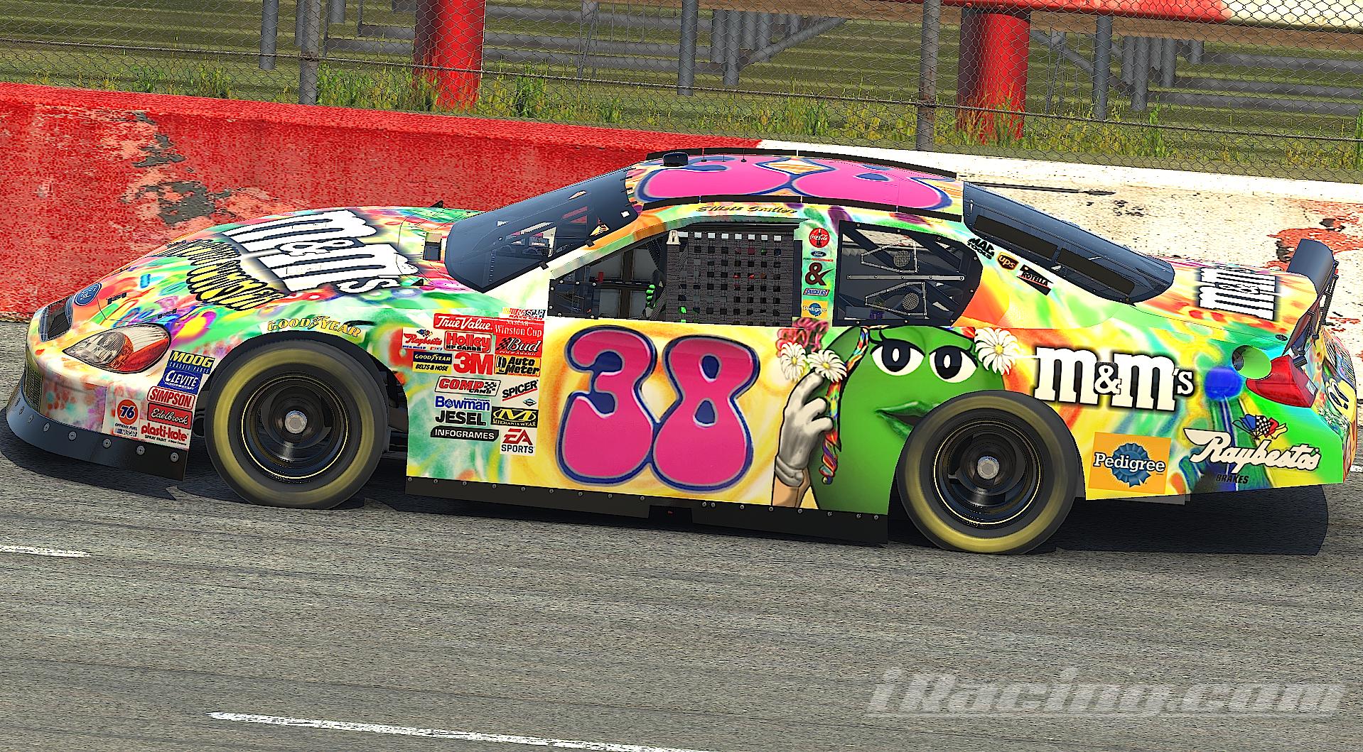 Elliott Sadler Groovy M&Ms 2003 Ford Taurus by Nicholas Doucette - Trading Paints