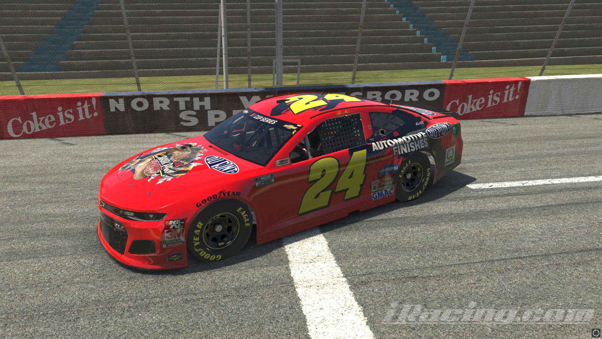 jeff gordon t rex car diecast