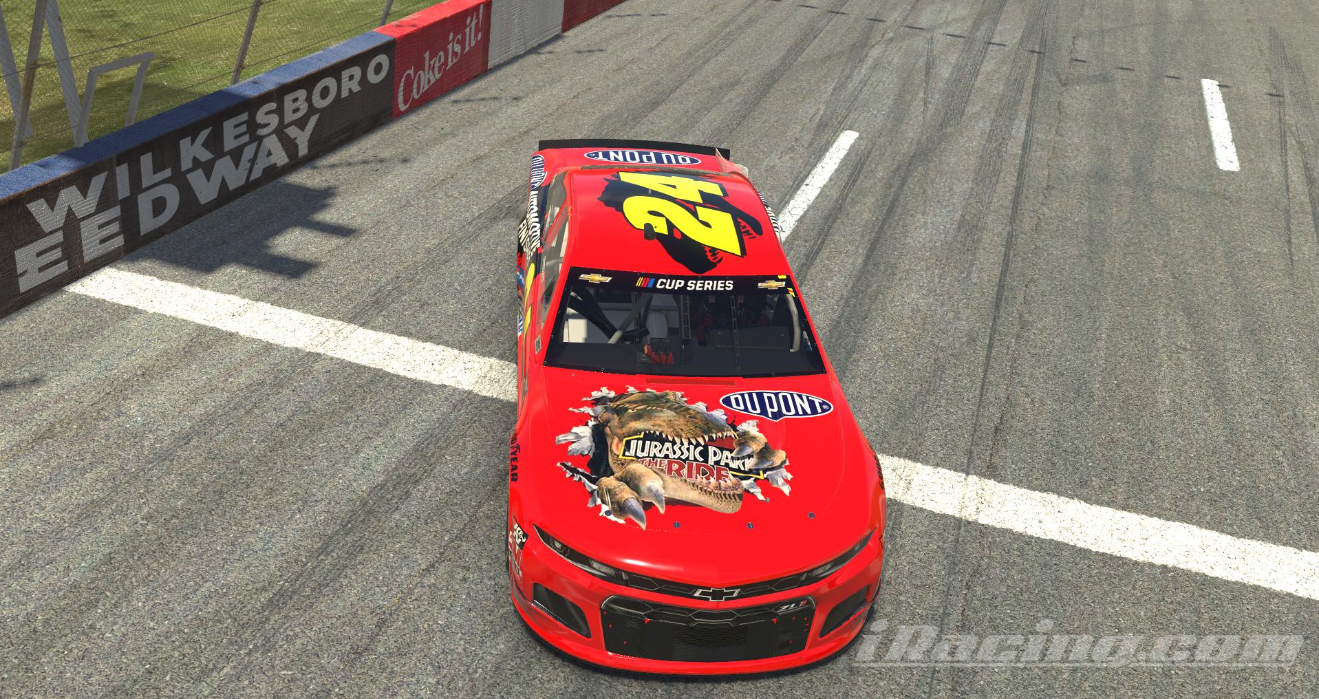jeff gordon t rex car diecast