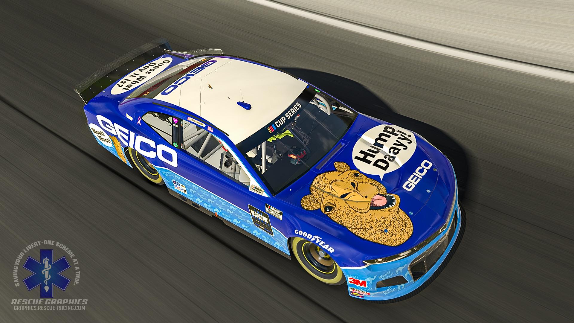 Ty Dillon - Geico - Caleb the Camel 2020 Scheme by ...