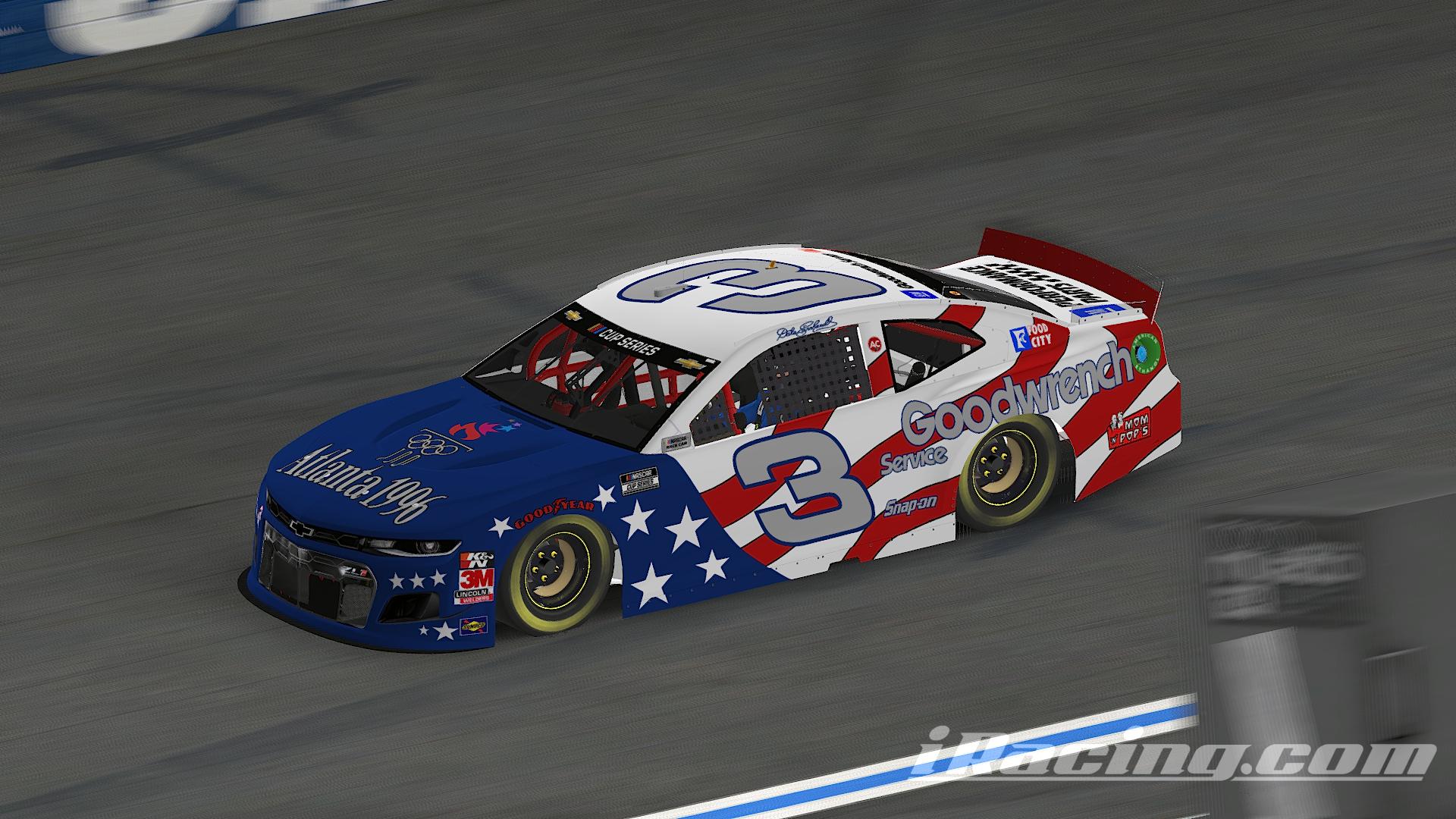 1996 dale earnhardt olympic car