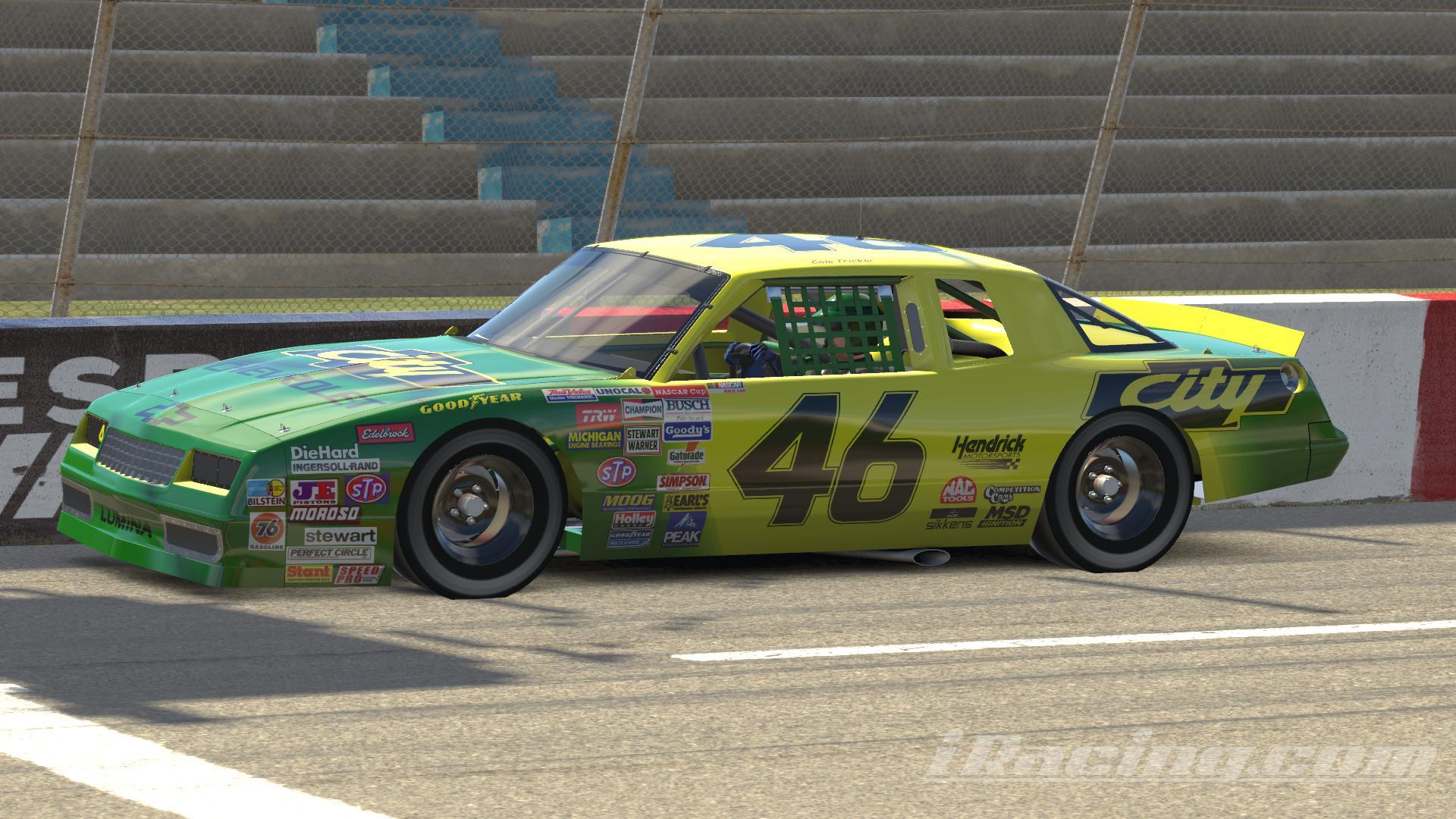 Cole Trickle City Chevolet no number by Gavin Hibbs2