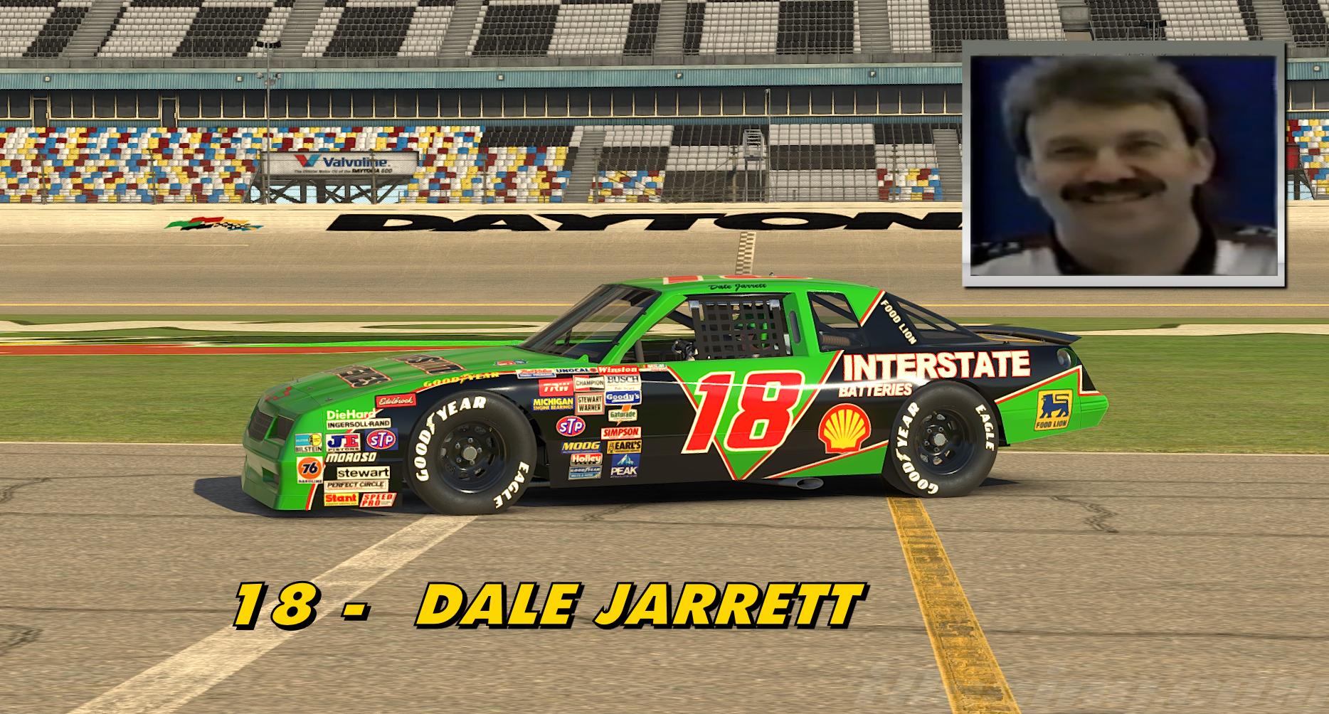 Dale Jarrett 1987 by Jordan Werth - Trading Paints