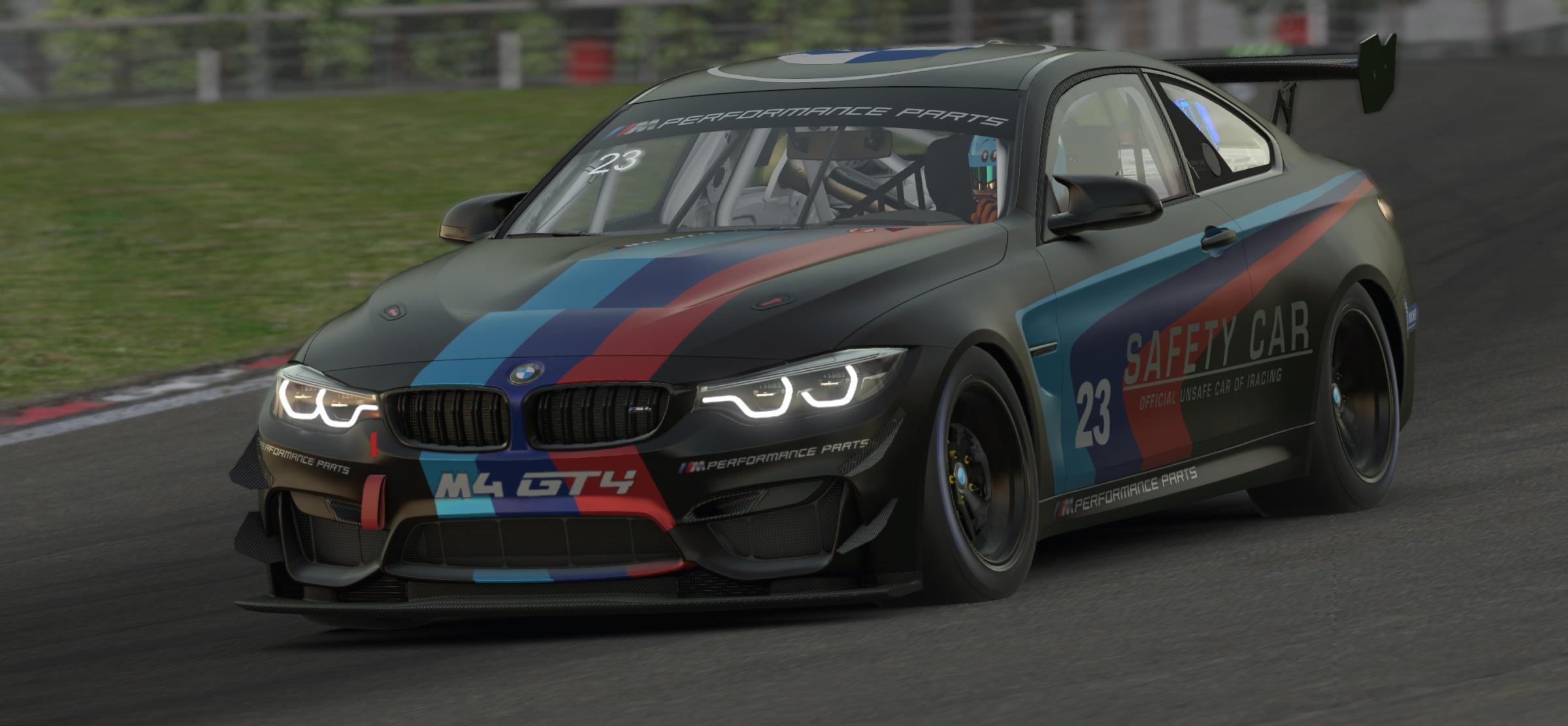 BMW M4 GT4 Safety car by Lars Veling - Trading Paints