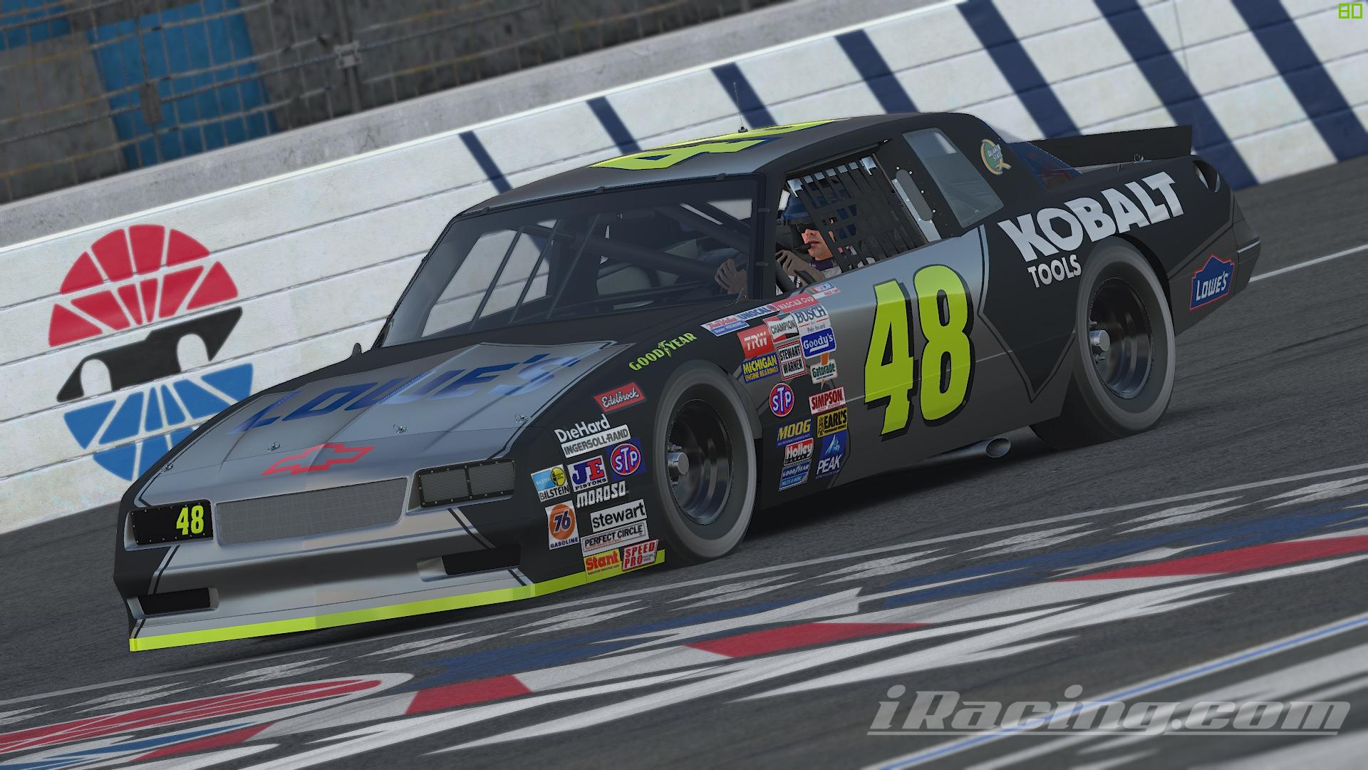 Preview of 1987 Jimmie Johnson Kobalt Tools Chevrolet Monte Carlo (CUSTOM NUMBER) by Sean Peleg