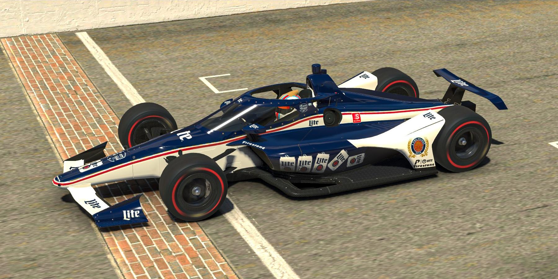 Miller Lite Indycar by Michael Mueller6 Trading Paints