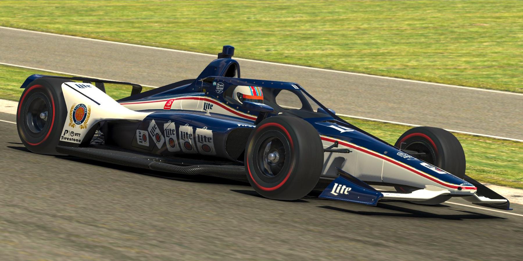 Miller Lite Indycar by Michael Mueller6 Trading Paints