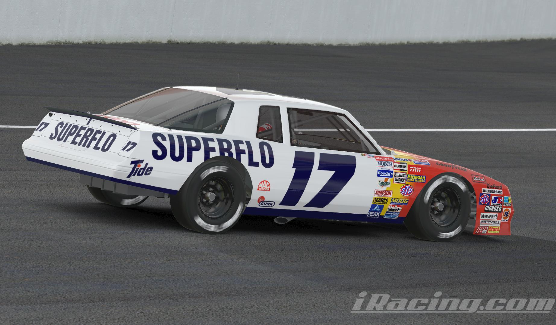 Darrell Waltrip Superflo Chevy by Kurtis Granger Trading Paints