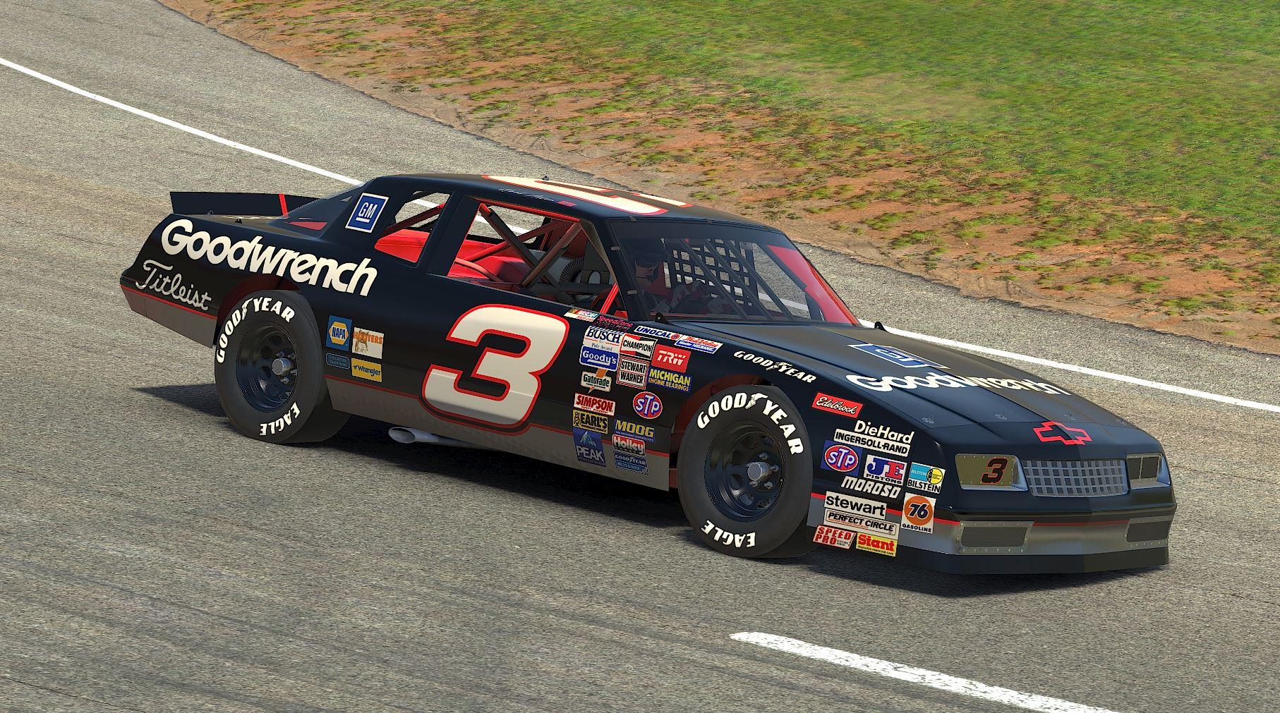 1987 GOODWRENCH MONTE CARLO (LEAGUE CAR) by Jameson Miller Trading Paints