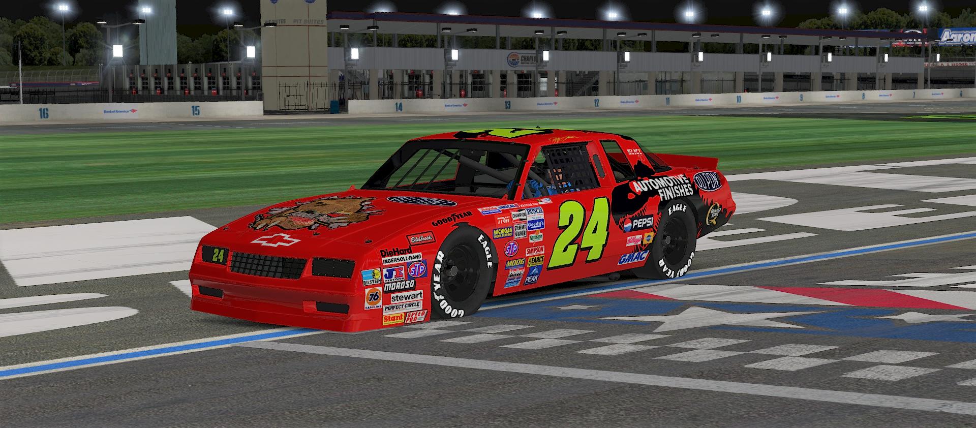 jeff gordon t rex car diecast