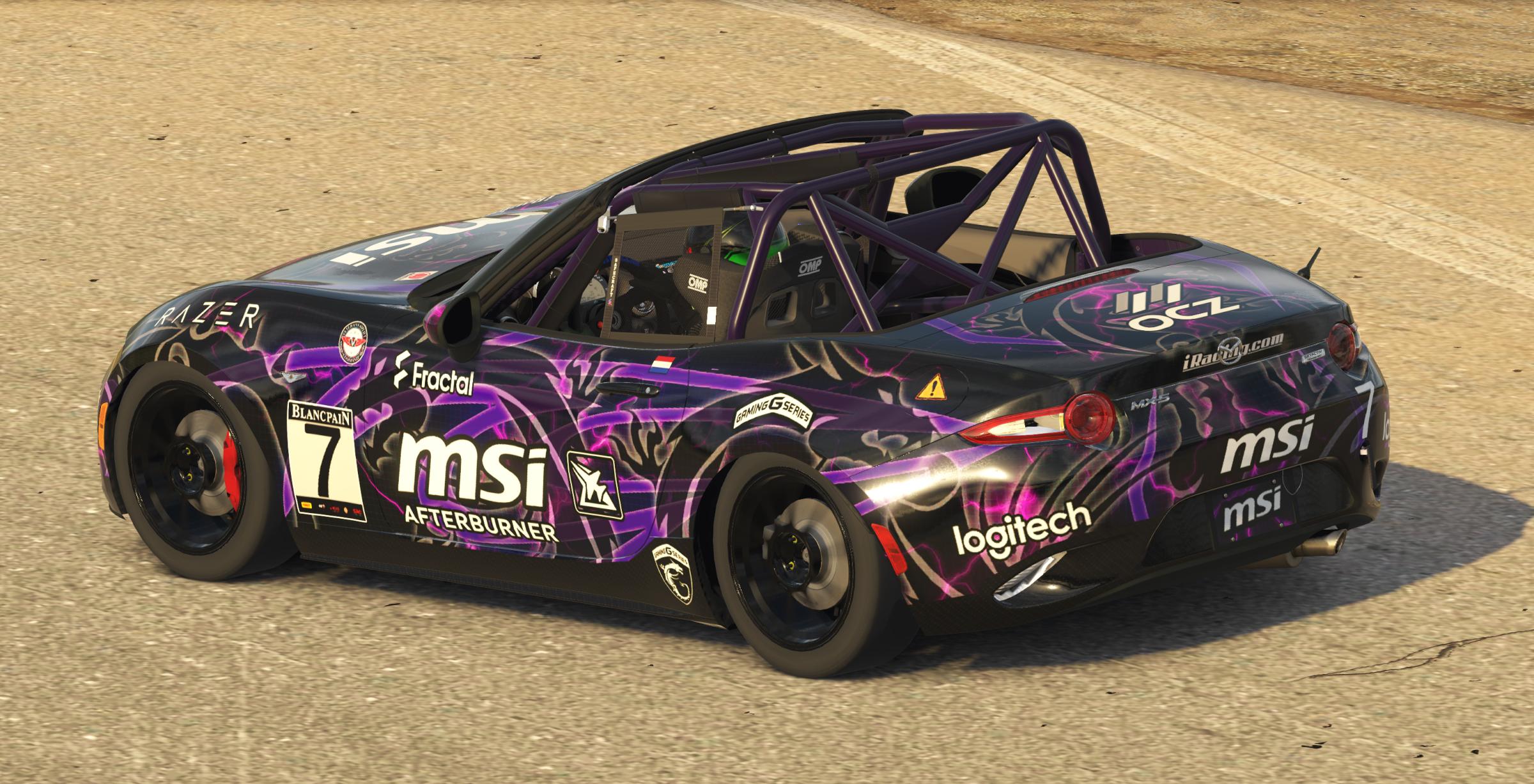 Mazda MX5 MSi Purple by Jay Vos Trading Paints